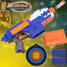 Pistola de brinquedo elétrica com bala macia, brinquedo para arma nerf, presente de aniversário, brinquedos 2024 - compre barato