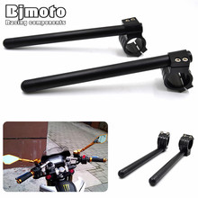 Bjmoto Motorcycle Clipon Clip On Fork Handlebar Adjustable CNC 33mm 35 37 41 43 45 46 48 50 51 52 53 54 mm motocross Handle Bars 2024 - buy cheap