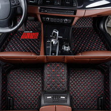 Alfombrillas de cuero Flash mat para coche, para Dodge, todos los modelos, caliber journey ram caravan Challenger aittitude, estilo de coche 2024 - compra barato