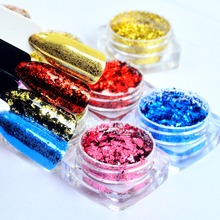 LCJ Magic Mirror Nail Glitter Powder Cat's Eye Pigment UV Gel Polish Nail Art Dust Pigment DIY Tool 10 Colors 2024 - buy cheap