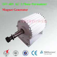 93% High efficiency,1000W generator 3 phase AC 24V/48V syncjronous generator Windmill Turbines vertical axis 2024 - buy cheap