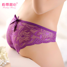 New non-trace lace sexy women triangle of transparent small waist and comfortable underwear 2024 - buy cheap