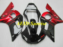 Motorcycle Fairing kit for YAMAHA YZFR6 98 99 00 01 02 YZF R6 YZF600 1998 2000 2002 Gloss black hot red Fairings set+gifts YD13 2024 - buy cheap
