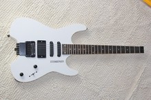 Free shipping,wholesale white color STEINBERGER headless electric guitar in stock 0810 2024 - buy cheap