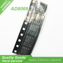 Ad8066arz ad8066ar ad8066a ad8066 sop-8 amplificador 100% novo com garantia de qualidade original, 10 peças, frete grátis 2024 - compre barato