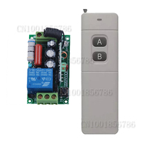 Interruptor de Control remoto inalámbrico AC220V 10A, transmisor de larga distancia, lámpara, Bombilla, Motor de encendido remoto 315/433MHZ 2024 - compra barato