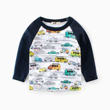 Children T-shirt Boys Clothes 2018 Brand Baby Boys Tops & Tees cartoon Kids Long Sleeve Sweatshirt Boys T shirts 2024 - buy cheap