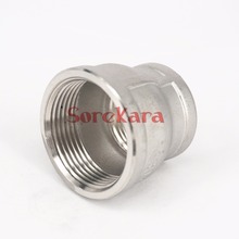 1/2 "bsp fêmea para 3/8" bsp rosca fêmea redutor 304 conector de encaixe de tubulação de aço inoxidável adpater 2024 - compre barato