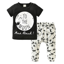 Ropa de verano para bebé, camiseta de manga corta y pantalones para recién nacido, conjunto de Ropa para Niñas 2024 - compra barato