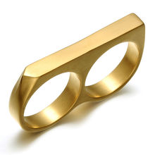 Мужское кольцо из нержавеющей стали в стиле панк 2024 - купить недорого