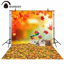 Allenjoy-fundo fotográfico felpudo com folhas de urso para recém-nascidos, excluindo suporte fotochamada, 10x20 2024 - compre barato