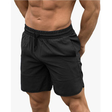 Pantalones cortos deportivos para hombre, ropa deportiva de secado rápido, de marca, para gimnasio, culturismo, novedad de verano de 2021 2024 - compra barato