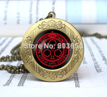 Movie jewelry 12pcs/lot wholesale Silent Hill Halo of the Sun vintage pendant locket necklace, xmas Gift steampunk vintage style 2024 - buy cheap