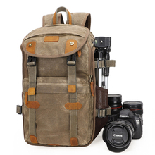 2019 NEW Batik Canvas Camera Backpack Large Capacity Outdoor Waterproof photography Bag for Canon Nikon Sony Digital Camera case 2024 - buy cheap