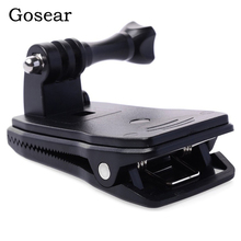 Gosear-Soporte adaptador de montaje para cámara Gopro Go Pro Hero 5, 4, 3, 2, Xiaomi Yi II, 4K, SJ4000, Eken H9 2024 - compra barato