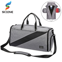 Bolso de viaje multifunción para hombre, bolsa de gimnasio deportiva, portátil, de hombro, grande, de entrenamiento, cruzado, para traje 2024 - compra barato