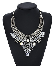 JERPVTE Fashion Design Bridal Jewelry Vintage Neck Bib Collar Chokers Statement Necklaces & Pendants Simulated Pearls Jewelry 2024 - buy cheap