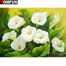 HOMFUN Full Square/Round Drill 5D DIY Diamond Painting "Flower landscape" Embroidery Cross Stitch 5D Home Decor Gift A16995 2024 - buy cheap