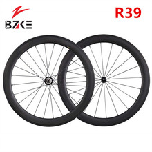 BZKE carbon road bike wheels 38mm carbon wheel racing bicycle wheelset R39 carbon wheels clincher tubular 700c wheels 25mm width 2024 - buy cheap