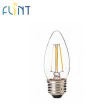 3 pçs/lote E27 E14 E12 led vela lâmpada luz do candelabro da lâmpada 2W4W C35led filamento 120 V Regulável edison lâmpada livre grátis 2024 - compre barato