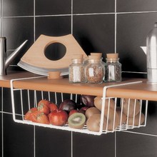 Kitchen Shelf Storage Basket Iron Storage Closet Hanging Basket Cupboard Rack Multi-Functional Storage Rack 2024 - buy cheap