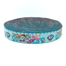5/8"(16mmX10yards) Zakka handmade accessories laciness ribbon Jacquard Ribbon blue mermaid ZERZEEMOOY KTZD15102807 2024 - buy cheap