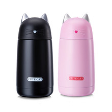 330ml Cute Cat Stainless Steel Vacuum Cup Kids Thermos Mug Drinkware Portable Children Thermal Bottle Tumbler Thermocup Gifts 2024 - buy cheap