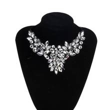 ZMZY Designer Choker Vintage Rhinestone Necklace Bib Statement Necklaces & Pendants Women Jewelry 2024 - buy cheap