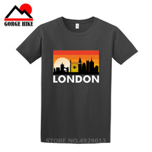 I Love London T shirt Funny Eiffel Tower Romantic Design Fashion Bow bells Tshirt Homme Cotton Soft Hipster Camiseta Big Ben 2024 - buy cheap