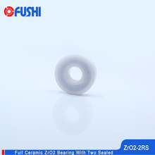 6000 Full Ceramic Bearing ZrO2 1PC 10*26*8 mm P5 6000RS Double Sealed Dust Proof 6000 RS 2RS Ceramic Ball Bearings 6000CE 2024 - buy cheap