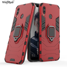 Capa de celular para huawei honor play, capa tpu rígida com suporte de anel e suporte magnético para huawei honor play 2024 - compre barato