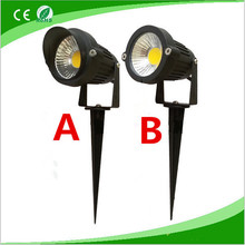 10 pcs IP65 Paisagem Ao Ar Livre LED Gramado Luz Da Lâmpada 220 V 110 V 7 W COB Spot Light Jardim Spike de Poupança de energia CE & RoHS AC85-265V/DC12V