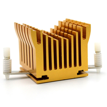 2pcs LED IC Golden Heat sink For Chip CPU Computer North Bridge Cooling Heatsink 2024 - buy cheap