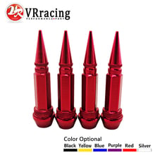 VR - 4Pcs/set Universal Auto Bicycle Car Tire Valve Cap VALVE STEM CAPS WHEELS RIMS like Racing lug nuts VR-WR12 2024 - buy cheap