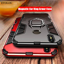 Hybrid Armor 2 in 1 Case for Xiaomi Redmi Note 7 6 5 4X Magnetic Ring Holder Stand Phone Case Xiaomi Mi 9 SE 8 Lite A2 6X Max 3 2024 - buy cheap