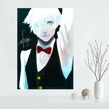 Custom Death Parade Canvas Poster Bedroom Home Decoration Wall Poster Art Print Silk Fabric Gift For Children 50x75CM,60x90CM 2024 - buy cheap