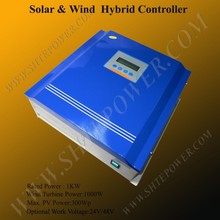 1000w solar and wind hybrid charge controller 24V 48v regulator 2024 - buy cheap