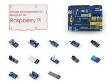 Набор аксессуаров Raspberry Pi D для Raspberry Pi 3B, 2B, A +,B +, включая расширительную плату ARPI600 и различные сенсорные модули 2024 - купить недорого