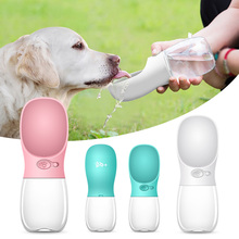 Stylish 550ml Portable Dog Water Bottle Outdoor Drinking Bowls For Dogs Cats Puppy Travel Feeder Cup Water Dispenser Pet Supply 2024 - buy cheap