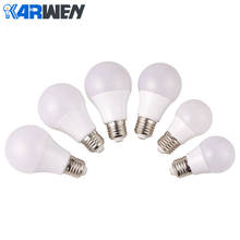 KARWEN 6PCS LED Bulb E27 AC 220V 3W 5W 7W 9W 12W 15W 18W Cold Warm White Lampada LED Lamp Spotlight For Table LED Lamp Light 2024 - buy cheap