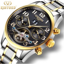 Relogio Masculino KINYUED Watch Men Luxury Brand Tourbillon Automatic Mechanical Watches Men Business Waterproof Wrist Watch 2024 - buy cheap