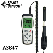 Smart sensor AS847 split digital hygrometer humidity meter 2 in 1 K Type Thermocouple humidity gauge temperature humidity sensor 2024 - buy cheap