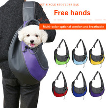 Pet bag cat and dog travel portable cross shoulder breathable mesh pet backpack supplies 2024 - buy cheap