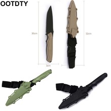 Безопасный 1: 1 Тактический резиновый нож для военных тренировок энтузиастов CS Косплей игрушка меч Первая кровь реквизит кинжал модель 2024 - купить недорого