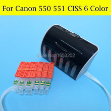 Continuous Ink Supply System For Canon PGI550 CLI551 CLI551GY For Canon PIXMA MG6350/ MG7150/ iP8750/ MG7550 CISS 2024 - buy cheap