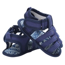 Sapatos de verão para bebês recém-nascidos, tênis respiráveis de lona para primeiros passos, jeans azul, mocassim antiderrapante 2024 - compre barato