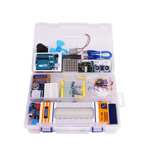 Para Arduino UNO R3 Starter kit + Sensor Suíte Suíte + IOT programa gráfico introdução experimento bordo aprendizagem placa de desenvolvimento IOT 2024 - compre barato