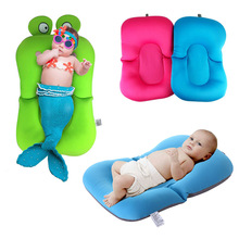 NewBorn Safety Security Bath Seat Support Infant Baby Bath Pad Non-Slip Bathtub Mat Baby Shower Portable Air Cushion Bed Infant 2024 - buy cheap