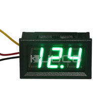 DC 0~300V Green LED Digital Voltmeter Mini Car Volt Monitor Panel Meter DC 12V 24V Voltage Meter Tester 2024 - buy cheap