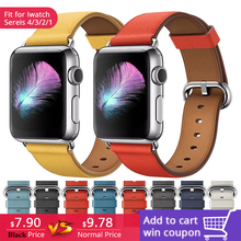 Luxury design Classic Buckle Band for apple watch series 4 3 2 1 strap for iwatch 38mm 42mm Bracelet smart Accessories Wrist 44m 2024 - buy cheap